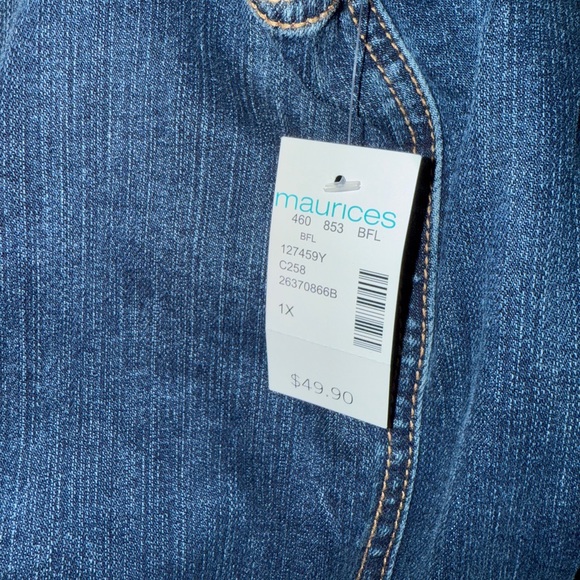 Maurices Dark Blue Jean Jacket‎ - Picture 5 of 6